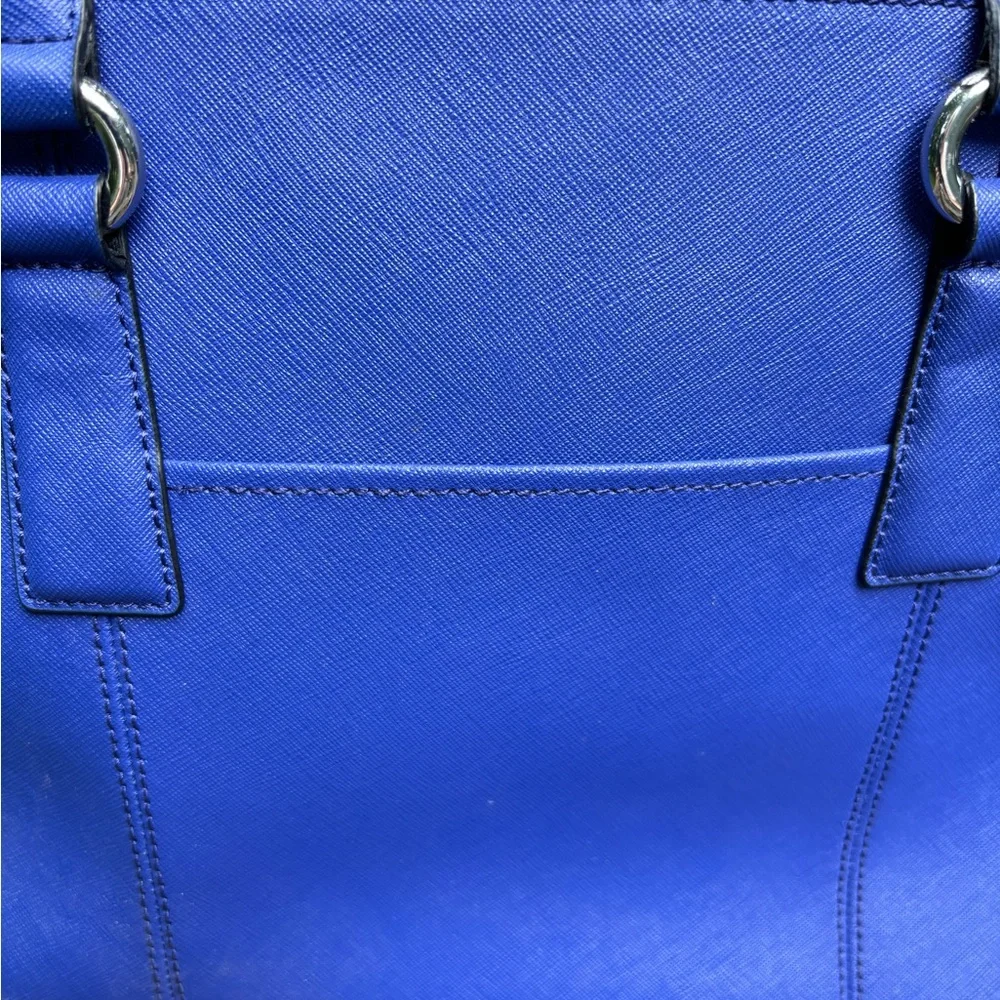 Tignanello Elegant Blue Handbag/Shoulder Bag/ Tote - Picture 4 of 10
